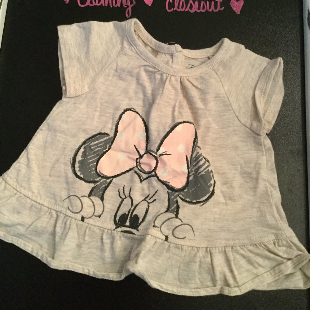 *10/$15* Disney Minnie Mouse 12 mo. shirt